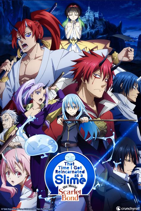 The anime adaptation of That Time I Got Reincarnated as a Slime, produced by 8-Bit, premiered on October 2, 2018. . That time i got reincarnated as a slime movie